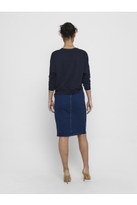 ONLY ONLEDITH LIFE L/S O-NECK SWT night sky/iconic