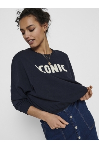 ONLY ONLEDITH LIFE L/S O-NECK SWT night sky/iconic
