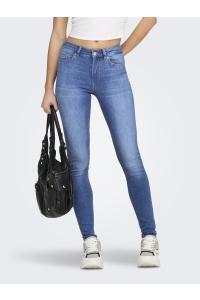 ONLY ONLBLUSH MID SKINNY REA12187 NOOS medium blue denim