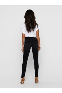 ONLY ONLBLUSH LIFE MID SK DNM REA1099 NO: black denim/rea1099
