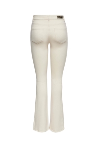 ONLY ONLBLUSH LIFE MID FLARED BB DOT019 : ecru