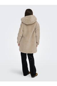 kids only KONSASCHA SHERPA HOOD JACKET CP OTW cuban sand