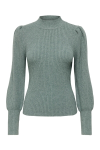 ONLY ONLKATIA L/S HIGHNECK PULLOVER KNT pineneedle/w. melange