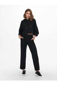 ONLY ONLPOPTRASH-SUKI LIFE MW PANT PNT N: black