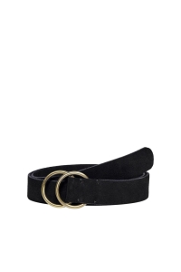 carmakoma CARTACCO SUEDE JEANS BELT black/w gold