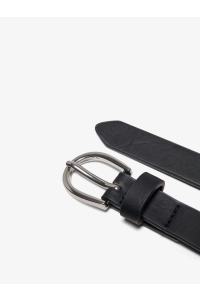 carmakoma CARBILLA CHAIN PU BELT black/w. silver buckle