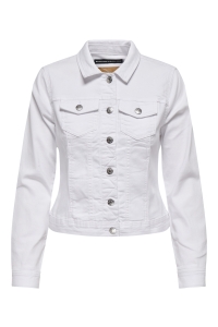 ONLY ONLWONDER DNM JACKET NOOS white
