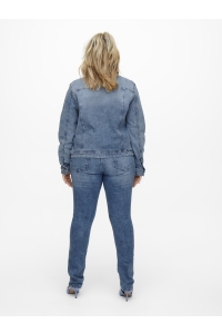 carmakoma CARWESPA LS JACKET LIGHT BLUE DNM N: light blue denim