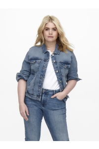 carmakoma CARWESPA LS JACKET LIGHT BLUE DNM N: light blue denim