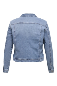 carmakoma CARWESPA LS JACKET LIGHT BLUE DNM N: light blue denim