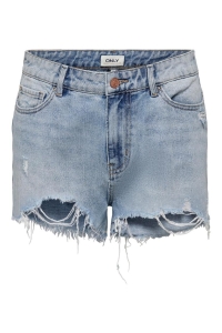 ONLY ONLPACY HW DNM SHORTS NOOS light blue denim