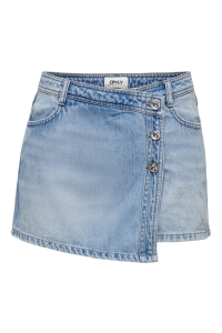 ONLY ONLLESLY REG LB DNM SKORT BJ NOOS light blue denim