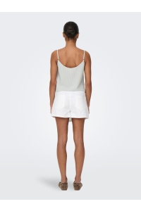 ONLY ONLLESLY REG LB DNM SKORT BJ NOOS white denim