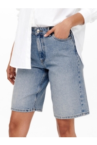 ONLY ONLSONNY HW WIDE DNM SHORTS NOOS light blue denim