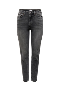 ONLY ONLEMILY STRETCH HW ST ANK CRO614 N: dark grey denim