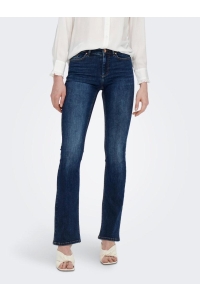 ONLY ONLBLUSH MID FLARED DNM TAI021 NOOS dark blue denim