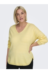 carmakoma CARMARGARETA LS PULLOVER KNT NOOS sunlight/melange