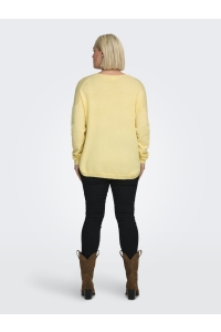 carmakoma CARMARGARETA LS PULLOVER KNT NOOS sunlight/melange