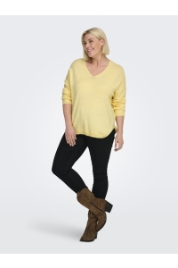 carmakoma CARMARGARETA LS PULLOVER KNT NOOS sunlight/melange