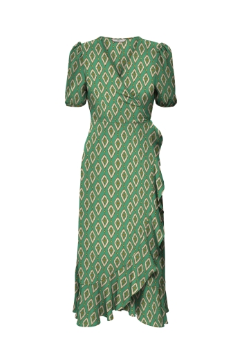 ONLY ONLLEA S/S WRAP MIDI DRESS CS PTM