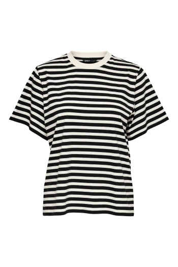 ONLY ONLLIVINA S/S STRIPE TEE JRS NOOS
