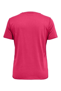 Carmakoma CARMIKO NIGHT SS REG TEE JRS WEH raspberry/le soleil