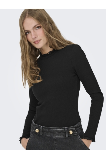 ONLY ONLLESLIE L/S LACE MIX TOP JRS NOOS