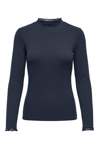 ONLY ONLLESLIE L/S LACE MIX TOP JRS NOOS