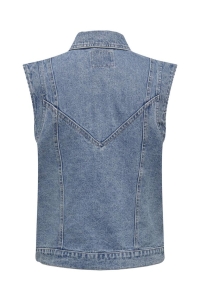 ONLY ONLKENNEDY SL DNM WAISTCOAT BJ NOOS medium blue denim