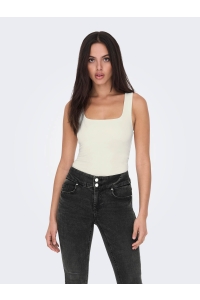 ONLY ONLEA S/L 2-WAYS FIT TOP JRS NOOS cloud dancer