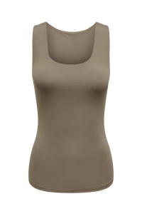 ONLY ONLEA S/L 2-WAYS FIT TOP JRS NOOS walnut