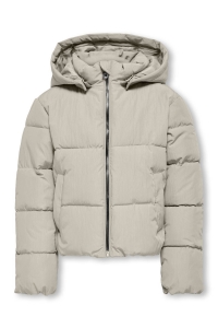ONLY KOGDOLLY SHORT PUFFER JACKET OTW NO: pumice stone