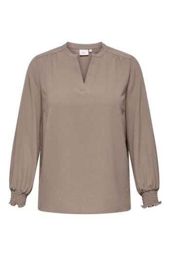 carmakoma CARMETTA LIFE V-NECK TOP WVN