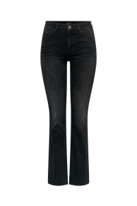 ONLY ONLBLUSH MID FLARED DNM TAI1099 NOO: washed black