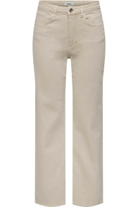 ONLY ONLJUICY HW WIDE LEG DNM REA NOOS ecru