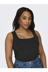 carmakoma CAREA S/L 2-WAYS FIT TOP JRS black