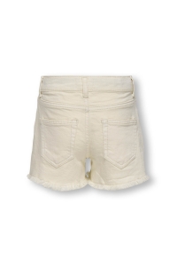 ONLY KOGROBYN EX VINTAGE DNM SHORTS AZG5: ecru