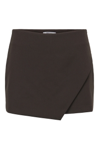 ONLY ONLMIST-YASMINE MW WRAP SKORTS TLR : chocolate torte