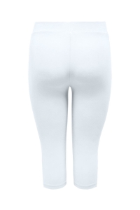 carmakoma CARTIME CALF SLIT LEGGINGS JRS white