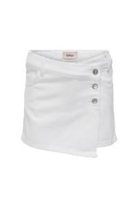 ONLY KOGJENNY SKORT DNM PIM020 NOOS white