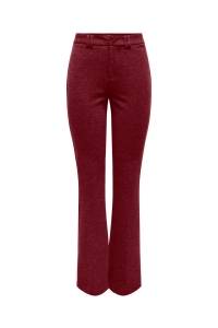 ONLY ONLPEACH MW FLARED PANT TLR NOOS cabernet