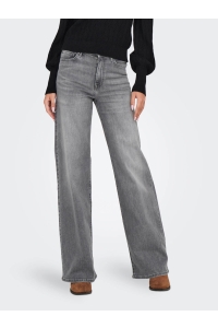 ONLY ONLMADISON BLUSH HW WID DNM REA0938: light grey denim