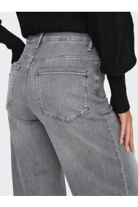 ONLY ONLMADISON BLUSH HW WID DNM REA0938: light grey denim