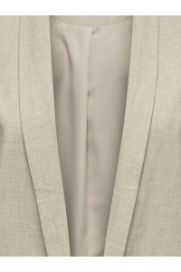 carmakoma CARELLY 3/4 LIFE BLAZER TLR NOOS white pepper/melange