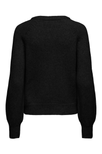 ONLY ONLEMMA LS BUTTON ONECK KNT NOOS black