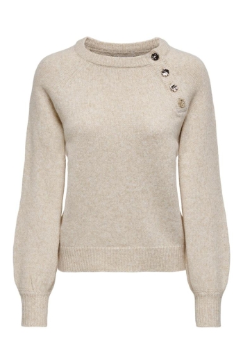 ONLY ONLEMMA LS BUTTON ONECK KNT NOOS