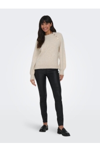 ONLY ONLEMMA LS BUTTON ONECK KNT NOOS pumice stone