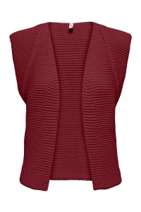 ONLY ONLLOUI VEST EX KNT cabernet