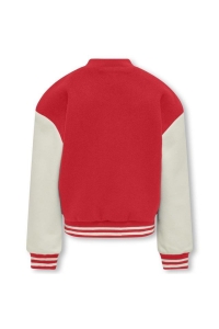 ONLY KOGSILJA LIFE BOMBER OTW mars red/clloud dancer