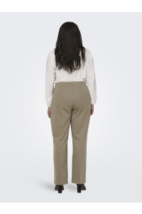 carmakoma CARLAUREL HW PIN STR PANT TLR weathered teak
